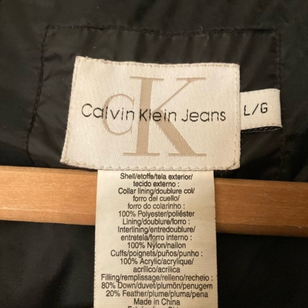 Calvin Klein Black Down Puffer Jacket - image 7